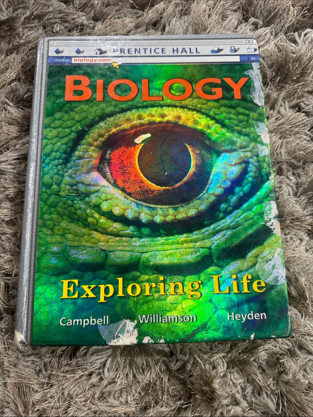 Campbell Biology Exploring Life Textbook - Green